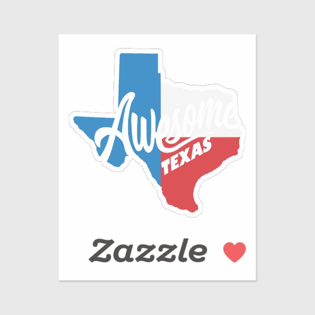 Awesome Texas II Sticker (Sheet)