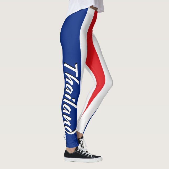Awesome Thailand Thai Flag Leggings (Right)