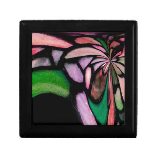 Awesome Tiffany Inspired Keepsake Box