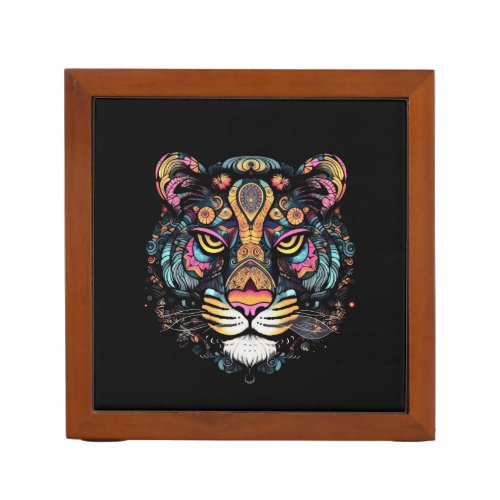 Awesome Tiger Head  Desk Organizer