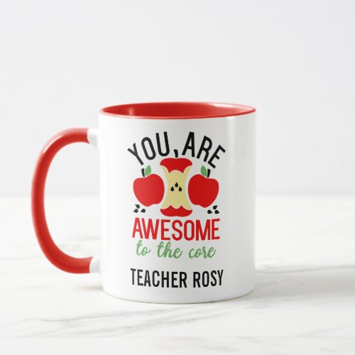Awesome to the Core Teacher Appreciation Mugs