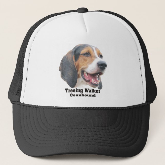 Awesome Treeing Walker Coonhound Cap (Front)