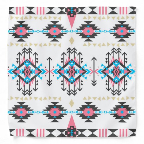 Awesome tribal ethnic geometric pattern bandana