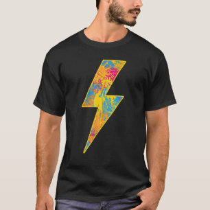 Awesome TROPICAL BLAST Lightning Bolt T-Shirt