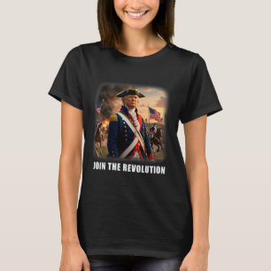 Awesome Trump Patriotic Revolution 2024 President  T-Shirt