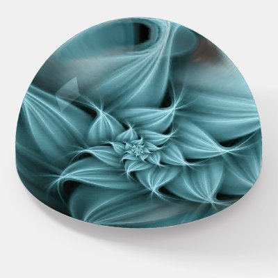 Awesome Turquoise Flower Fractal 