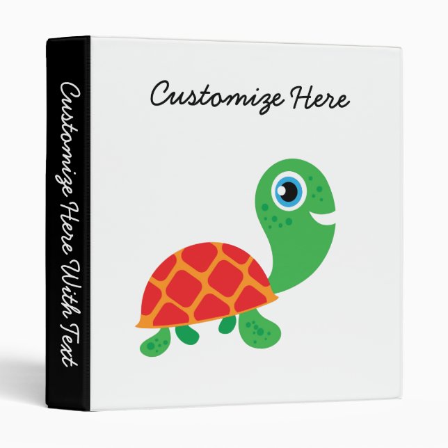 Awesome Turtle Binder (Front/Spine)