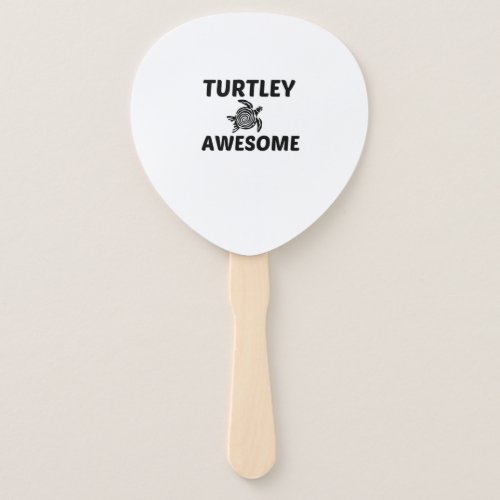 AWESOME TURTLE HAND FAN