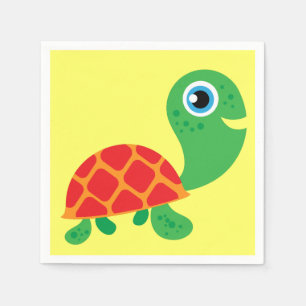 Awesome Turtle Paper Napkins