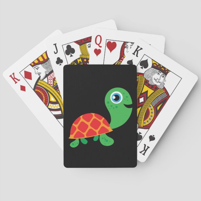 Awesome Turtle Poker Cards (Back)