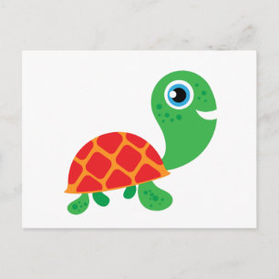 Awesome Turtle Postcard