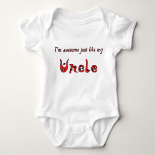Awesome Uncle Baby Bodysuit