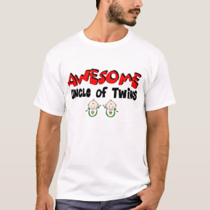 AWESOME UNCLE of TWINS T-Shirt