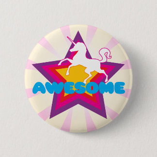 Awesome Unicorn Button