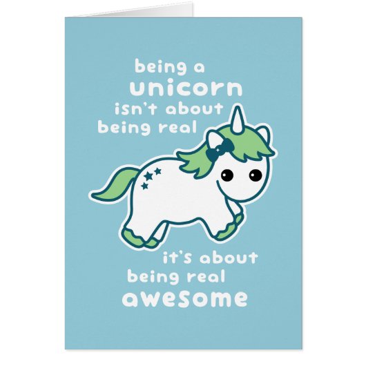 Awesome Unicorn Cards (Front)