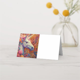 Awesome Unicorn Place Card
