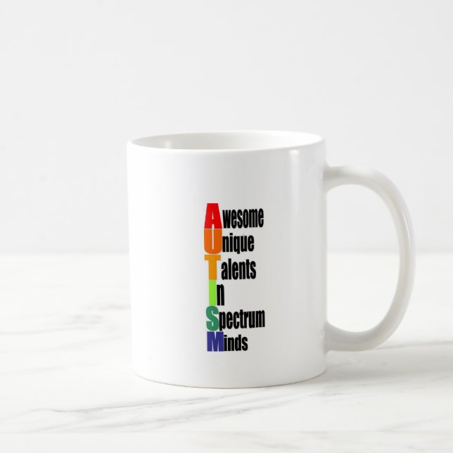 awesome unique minds coffee mug (Right)