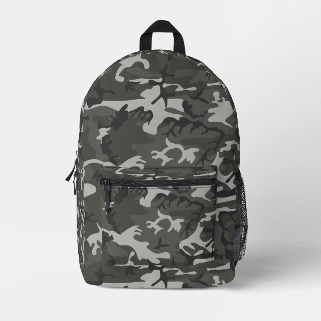 Awesome Urban Cameo Pattern Cool Printed Backpack (Front)