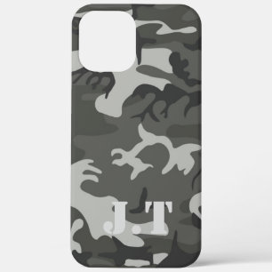 Awesome Urban Camouflage Pattern Monogram iPhone 12 Pro Max Case