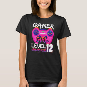 Awesome Video Games Controller Level 12 Unlocked G T-Shirt