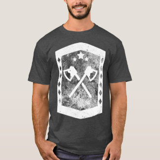 Awesome Viking Axes Cool Historic Combat Weapons T-Shirt