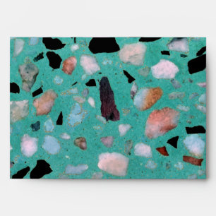 Awesome vintage abstract marble texture image envelope