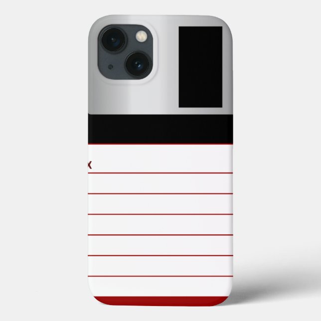 AWESOME ! Vintage Floppy Disk Case-Mate iPhone Case (Back)