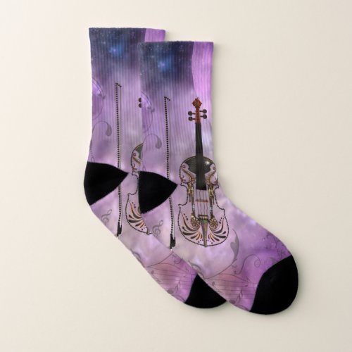Awesome violin socks