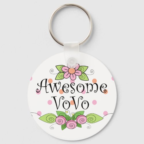 Awesome VoVo T_Shirt Keychain