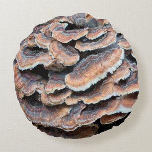 Awesome wild mushroom pillow! round pillow
