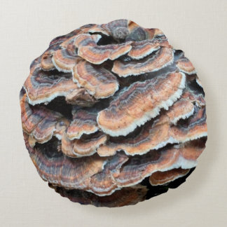 Awesome wild mushroom pillow! round pillow