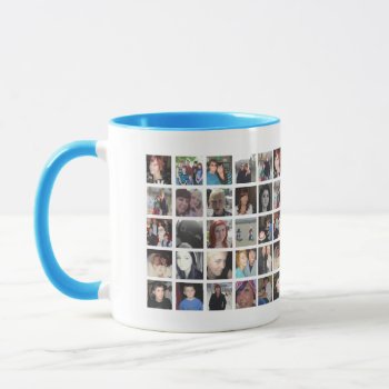 Awesome Your Own 30 Picture Instagram Photo Mug by StarStruckDezigns at Zazzle