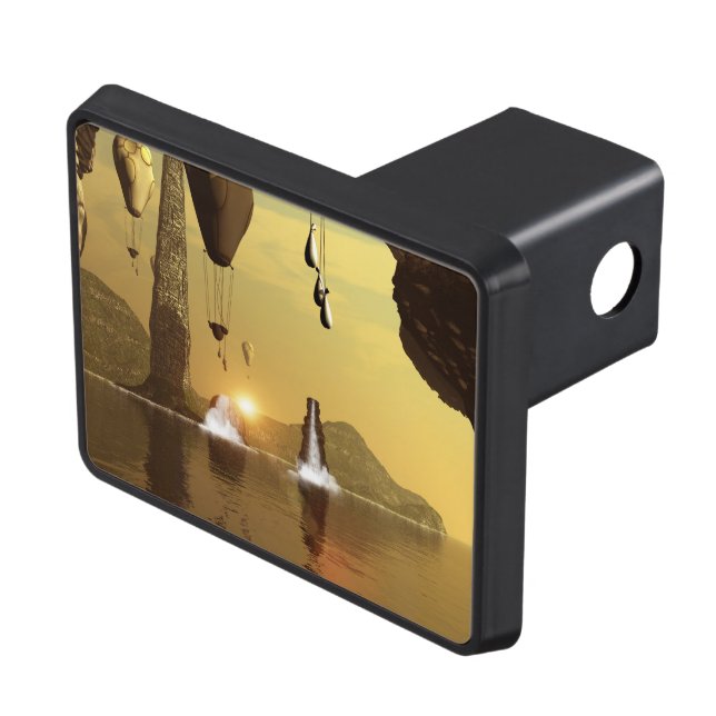 Awesome zeppelin trailer hitch cover (Top Right)