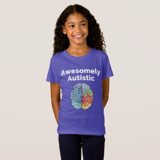 Awesomely Autistic Brain T-Shirt