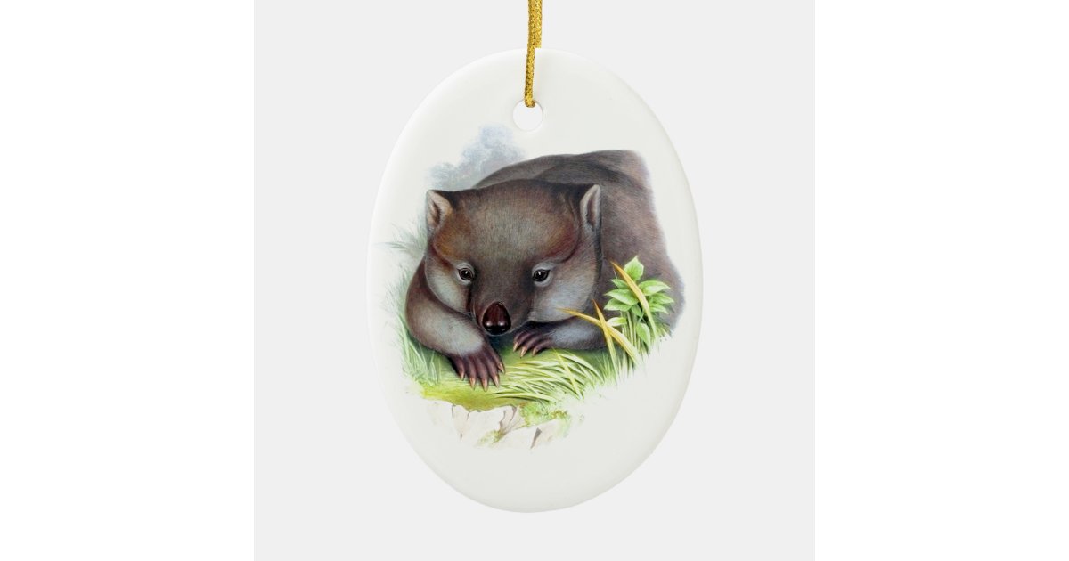 wombat garden ornament