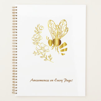 Awesomeness Bee and Flower Planner