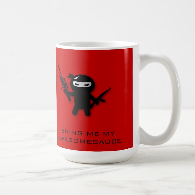 Awesomesauce OP Ninja Coffee Mug (Right)