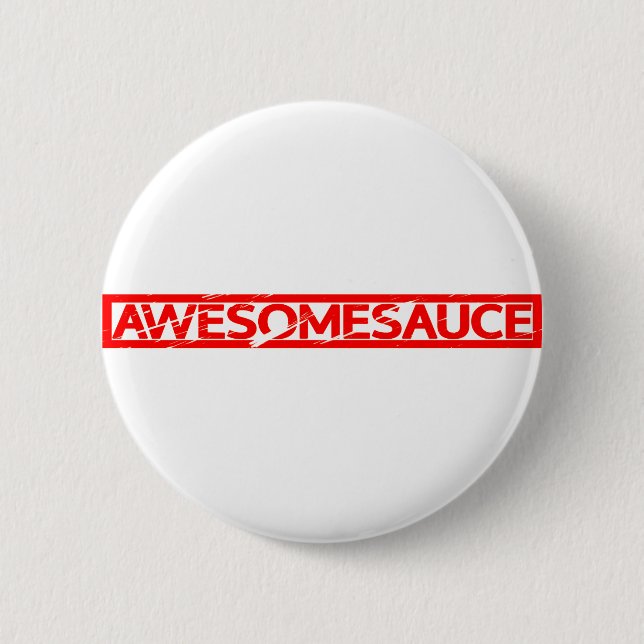 Awesomesauce Stamp Button (Front)