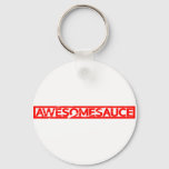 Awesomesauce Stamp Keychain
