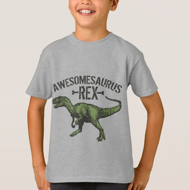 Awesomesaurus Rex T-Shirt (Front)