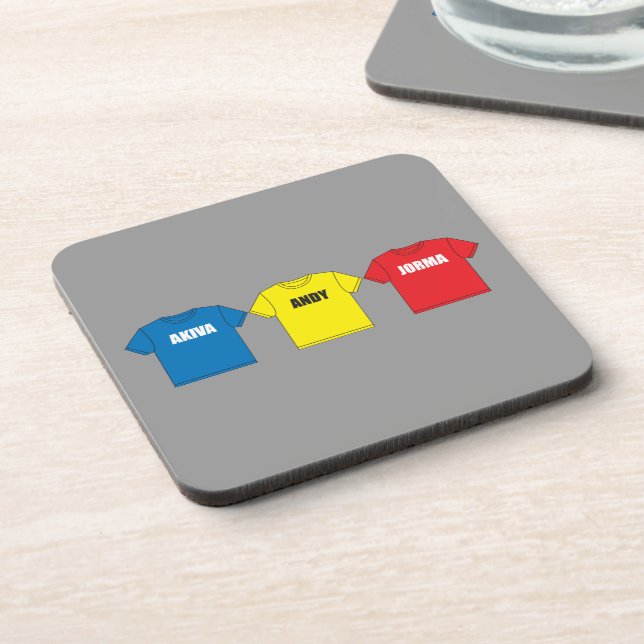 Awesometown Beverage Coaster (Left Side)
