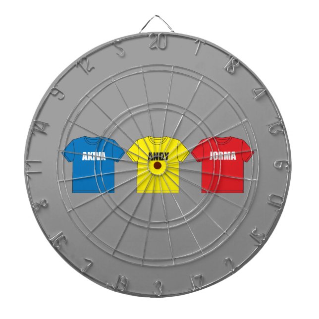 Awesometown Dartboard With Darts (Front)