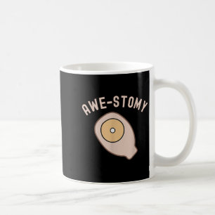 Awestomy Awesome Ostomy Patient Ostomate Motivatio Coffee Mug