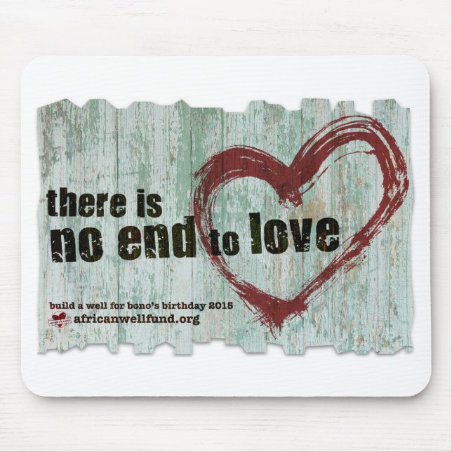 AWF Mousepad 2015 "There is no end to love" (Front)