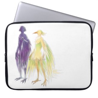 Awjakawa and Worzhaw laptop sleeve