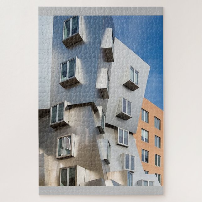 AWKWARD BUILDING PLANS JIGSAW PUZZLE (Vertical)