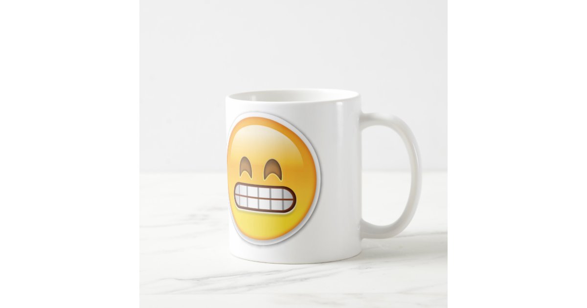 Awkward Emoji Coffee Mug | Zazzle