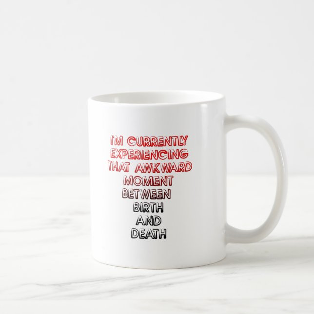 Awkward Moment Funny Mug (Right)