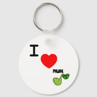 awkward turtle love keychain