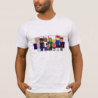 Awkward Urban Squished Bus T-Shirt